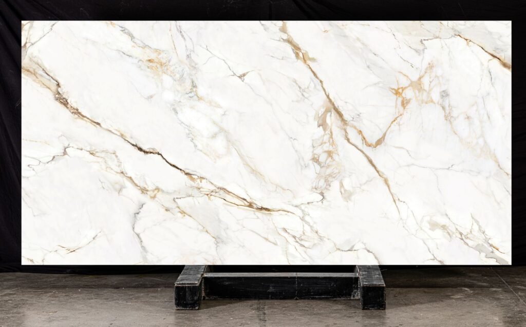 Melody Gold 3D Quartz Direct Granite Slabs Uk