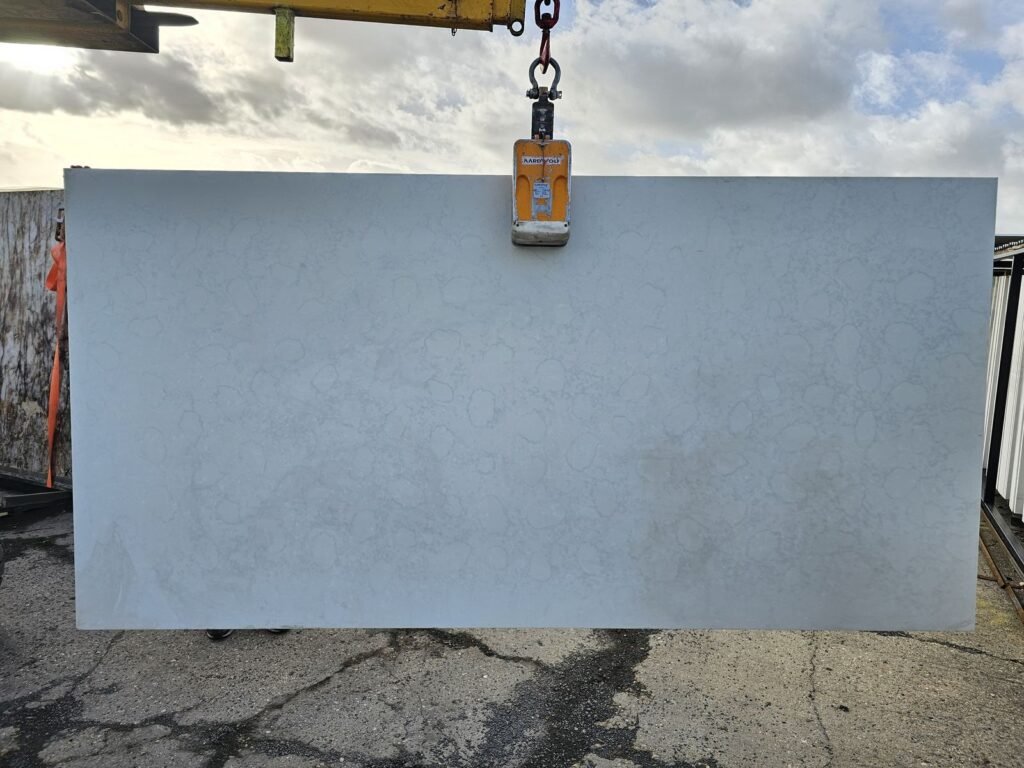 Perla Bianco Leather Quartz Direct Granite Slabs Uk Dcslab